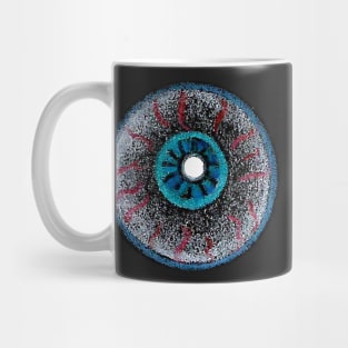 Evil Eyes on Black Mug